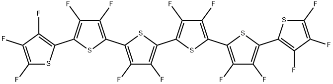 十四氟-Α-六噻吩(以升华法纯化), 347838-21-5, 结构式