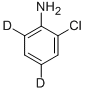 2-氯苯胺-4,6-D2, 347840-10-2, 结构式