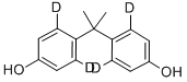 双酚A-D4 结构式