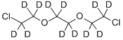 BIS(2-CHLOROETHOXY)ETHANE-D12 Structure