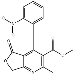 Hydroxy Dehydro Nifedipine Lactone 化学構造式