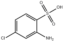 4-氯苯胺-2-磺酸, 3479-10-5, 结构式
