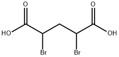Pentanedioic acid,2,4-dibromo- Structure