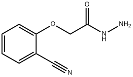 2-(2-cyanophenoxy)acetohydrazide Structure