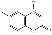 2(1H)-Quinoxalinone,  6-methyl-,  4-oxide 化学構造式