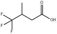 3-(三氟甲基)丁酸 结构式