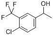 1-[4-CHLORO-3-(TRIFLUOROMETHYL)PHENYL]ETHAN-1-OL Structure