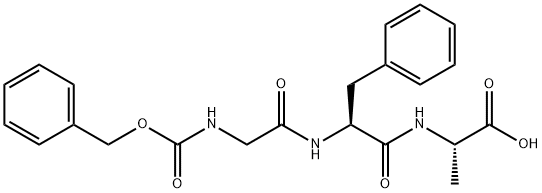 Z-GLY-PHE-ALA-OH, 3480-80-6, 结构式
