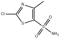 2-Chloro-4-methylthiazole-5-sulfonamide Structure