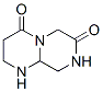 2H-Pyrazino[1,2-a]pyrimidine-4,7(3H,6H)-dione,tetrahydro-(9CI) Structure