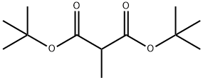 2-メチルプロパン二酸1,3-ジ-TERT-ブチル 化学構造式