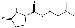 2-(dimethylamino)ethyl 5-oxo-L-prolinate Structure