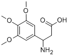 3-氨基-3-(3,4,5-三甲氧苯基)丙酸,34841-00-4,结构式
