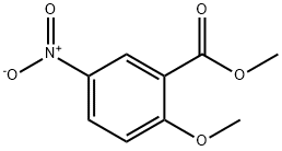 METHYL 2-METHOXY-5-NITROBENZOATE Struktur