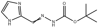 Hydrazinecarboxylic acid, (1H-imidazol-2-ylmethylene)-, 1,1-dimethylethyl Structure