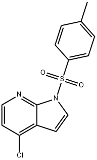 4-CHLORO-1-(PHENYLSULFONYL)-1H-PYRROLO[2,3-B]PYRIDINE Structure