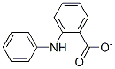 2-(Phenylamino)benzoic acid anion Struktur