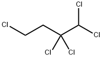 1,1,2,2,4-pentachlorobutane,34867-74-8,结构式