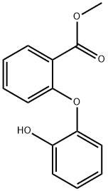 2-(2-Hydroxyphenoxy)benzoic acid methyl ester Structure