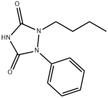 2-Butyl-3-phenylbicarbamimide 结构式