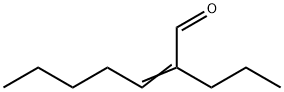 2-丙基-2-庚烯醛 结构式