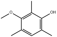 3-Methoxy-2,4,6-trimethylphenol Struktur
