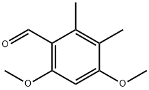 2,4-Dimethoxy-5,6-dimethylbenzaldehyde,34883-13-1,结构式