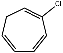 2-クロロ-1,3,5-シクロヘプタトリエン 化学構造式