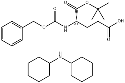 Z-GLU-OTBU?DCHA 化学構造式