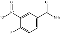 4-氟-3-硝基苯甲酰胺,349-02-0,结构式