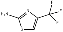 2-氨基-4-三氟甲基噻唑 结构式