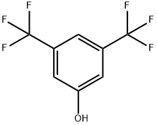 3,5-Bis(trifluoromethyl)phenol Struktur