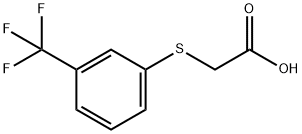 [3 - (трифторметил) фенилтио] уксусной кислоты структура