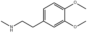 N-Methylhomoveratrylamine Struktur