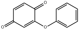 2-フェノキシ-1,4-ベンゾキノン 化学構造式