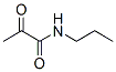 Propanamide, 2-oxo-N-propyl- (9CI) 化学構造式