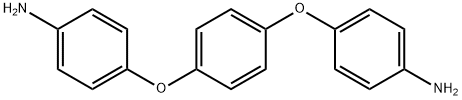 1,4-双(4-氨基苯氧基)苯,3491-12-1,结构式