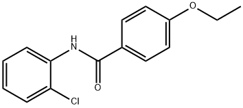 N-(2-chlorophenyl)-4-ethoxybenzamide,349109-74-6,结构式