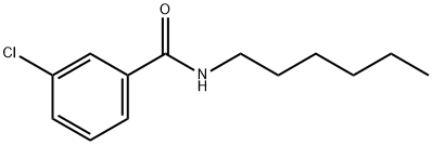 3-Chloro-N-n-hexylbenzaMide, 97% Struktur