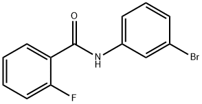 N-(3-bromophenyl)-2-fluorobenzamide Structure