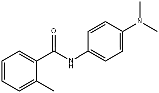 Benzamide, N-[4-(dimethylamino)phenyl]-2-methyl- (9CI) 结构式