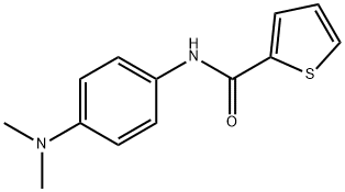 2-Thiophenecarboxamide,N-[4-(dimethylamino)phenyl]-(9CI) Struktur