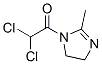 1H-Imidazole, 1-(dichloroacetyl)-4,5-dihydro-2-methyl- (9CI) 化学構造式