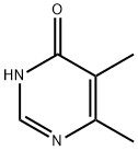 4-羟基-5,6-二甲基嘧啶 结构式