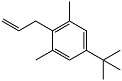 3-(4-TERT-ブチル-2,6-ジメチルフェニル)-1-プロペン 化学構造式