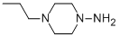 4-PROPYL-PIPERAZIN-1-YLAMINE Structure