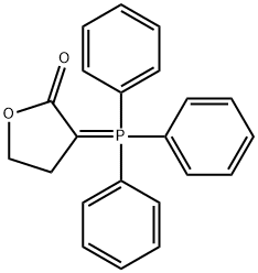 4,5-ジヒドロ-3-(トリフェニルホスホラニリデン)-2(3H)-フラノン 化学構造式