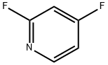 2,4-ジフルオロピリジン 化学構造式