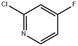 2-クロロ-4-フルオロピリジン 化学構造式