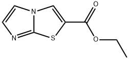 咪唑并[2,1-B]噻唑-2-羧酸乙酯 结构式